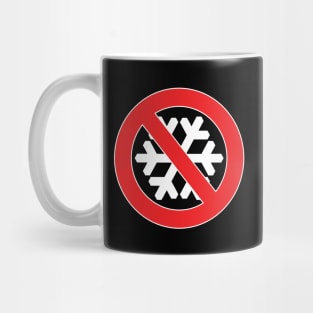 Snowflake Free Zone Mug